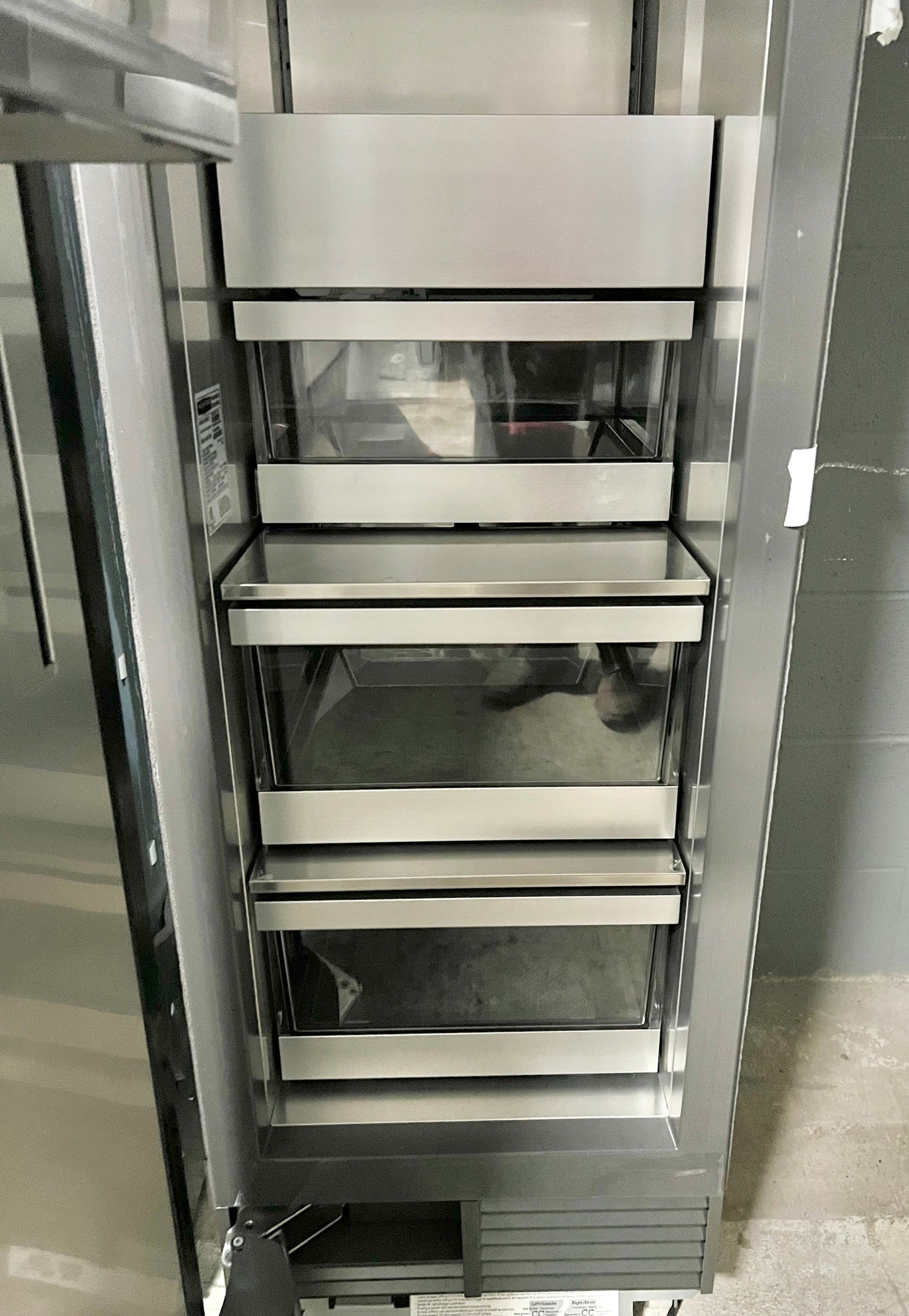 18 Inch Signature Kitchen Suite Freezer Column SKSCF1801P , Panel Ready, Stainless Steel , Sabbath , Star K Certified , Energy Star , Adaptive Defrost , Precise Temperature, New Open Box , SKS , 444267