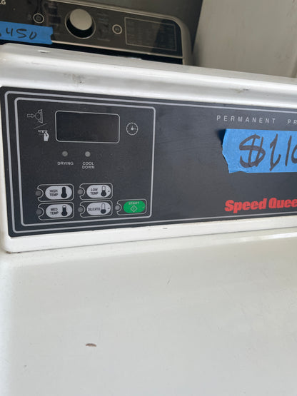 Speed Queen Commercial Gas Dryer Coin Operated, SDGBXRGS111TW02, 999747