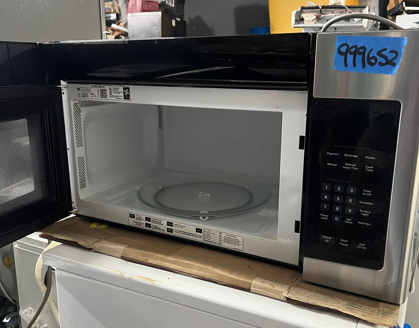 30 INCH GE Over The Range Microwave In Stainless Steel, JVM3162RJ1SS, 999652
