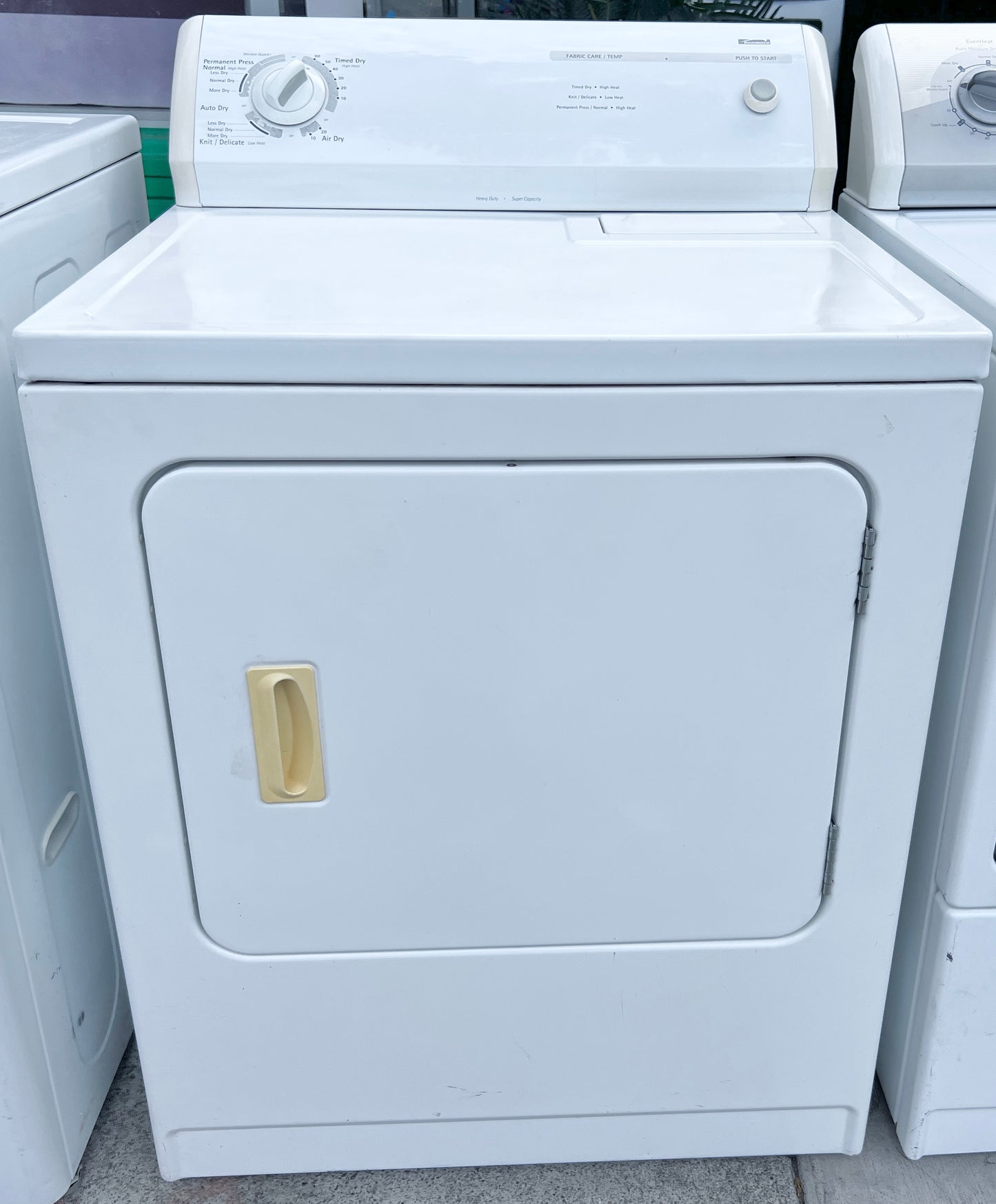 Kenmore Front Load Electric Dryer Machine , White , 110.66642501 , 29 inch 373766
