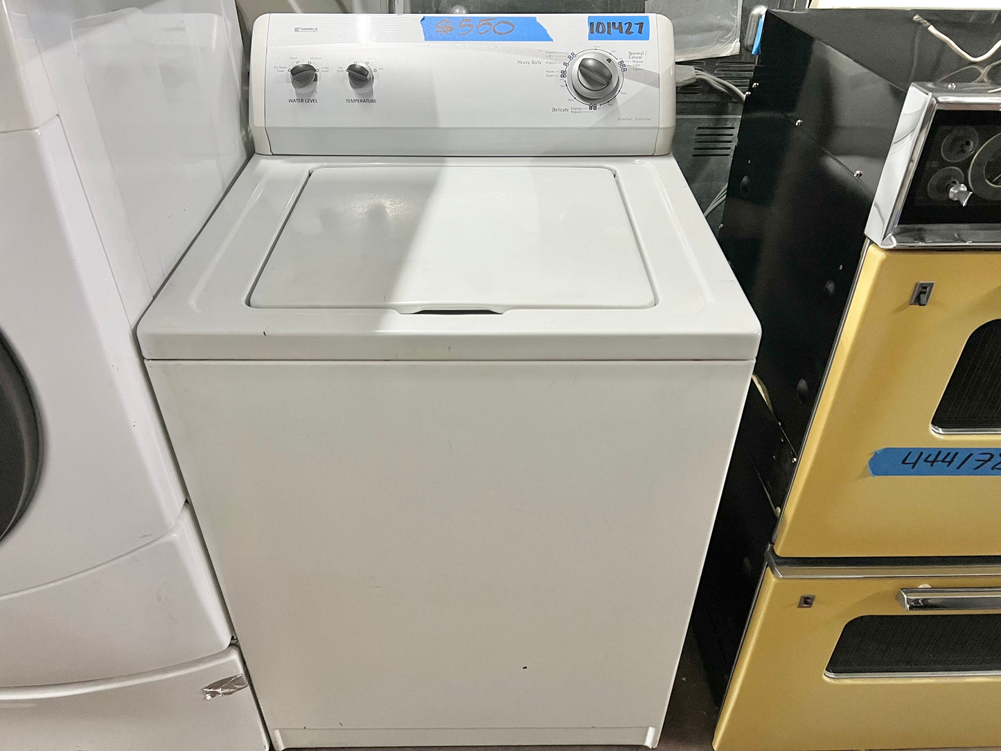 27 Inch Kenmore Top Load Heavy Duty with Transmission Washer Machine , White , 101427