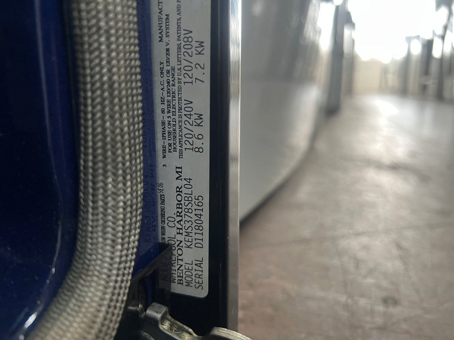 27 Inch Kitchenaid Microwave Oven Combo In Black, KEMS378SBL04, 444284