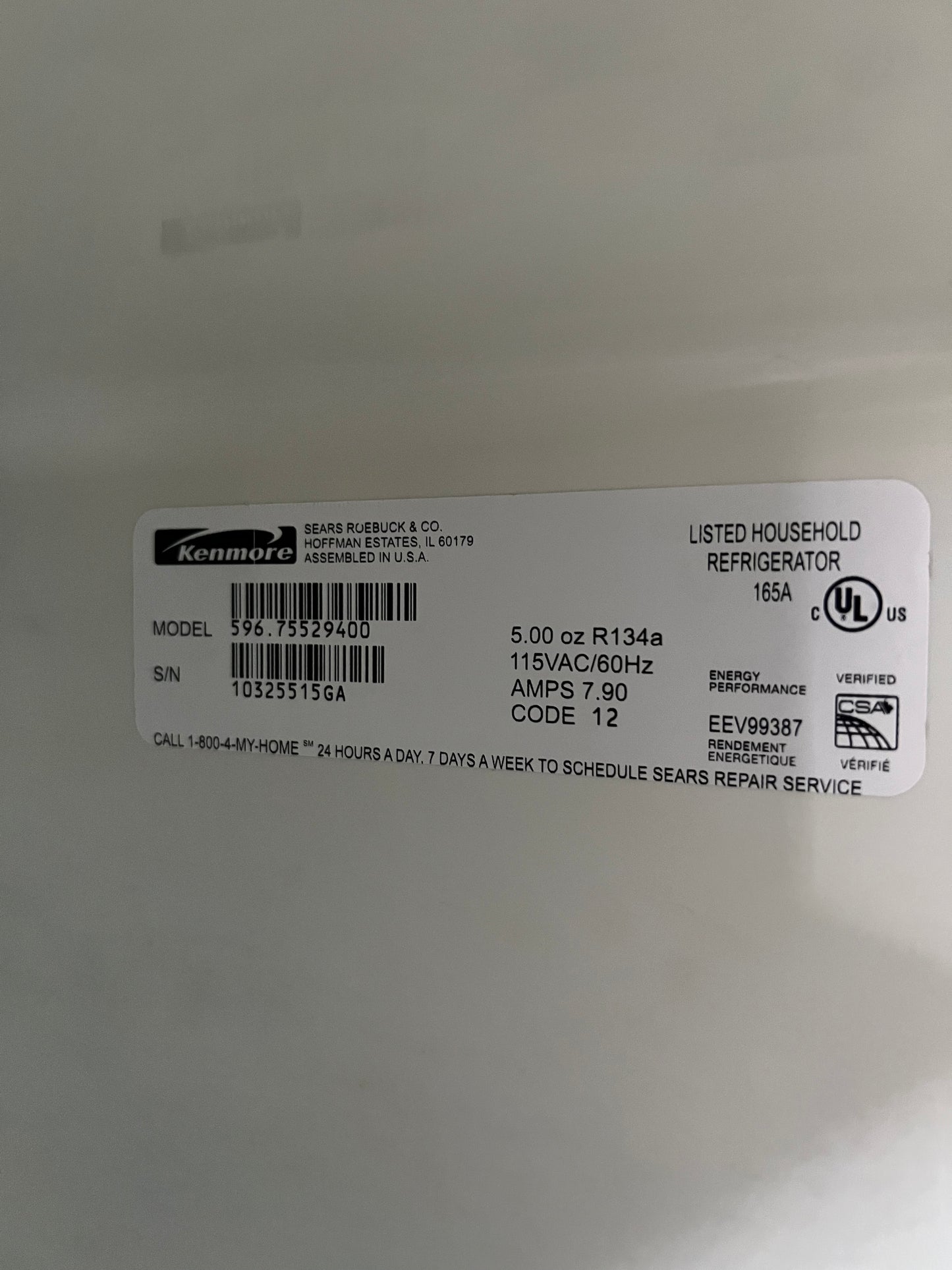 36 Kenmore French Door Refrigerator In black With Water Dispenser, 596.75529400, 444302