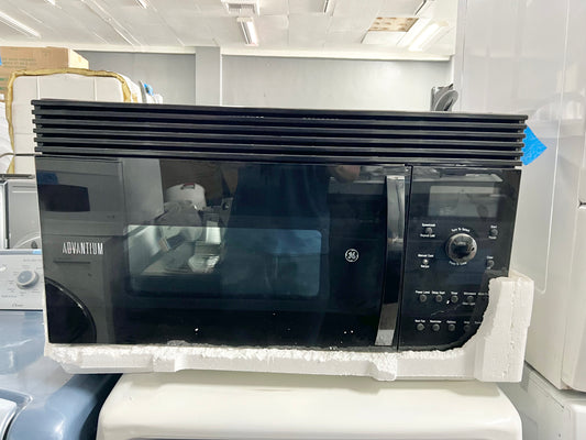 GE Microwave Speed Oven , 220V, Black, Over the Range 30 inch 444192