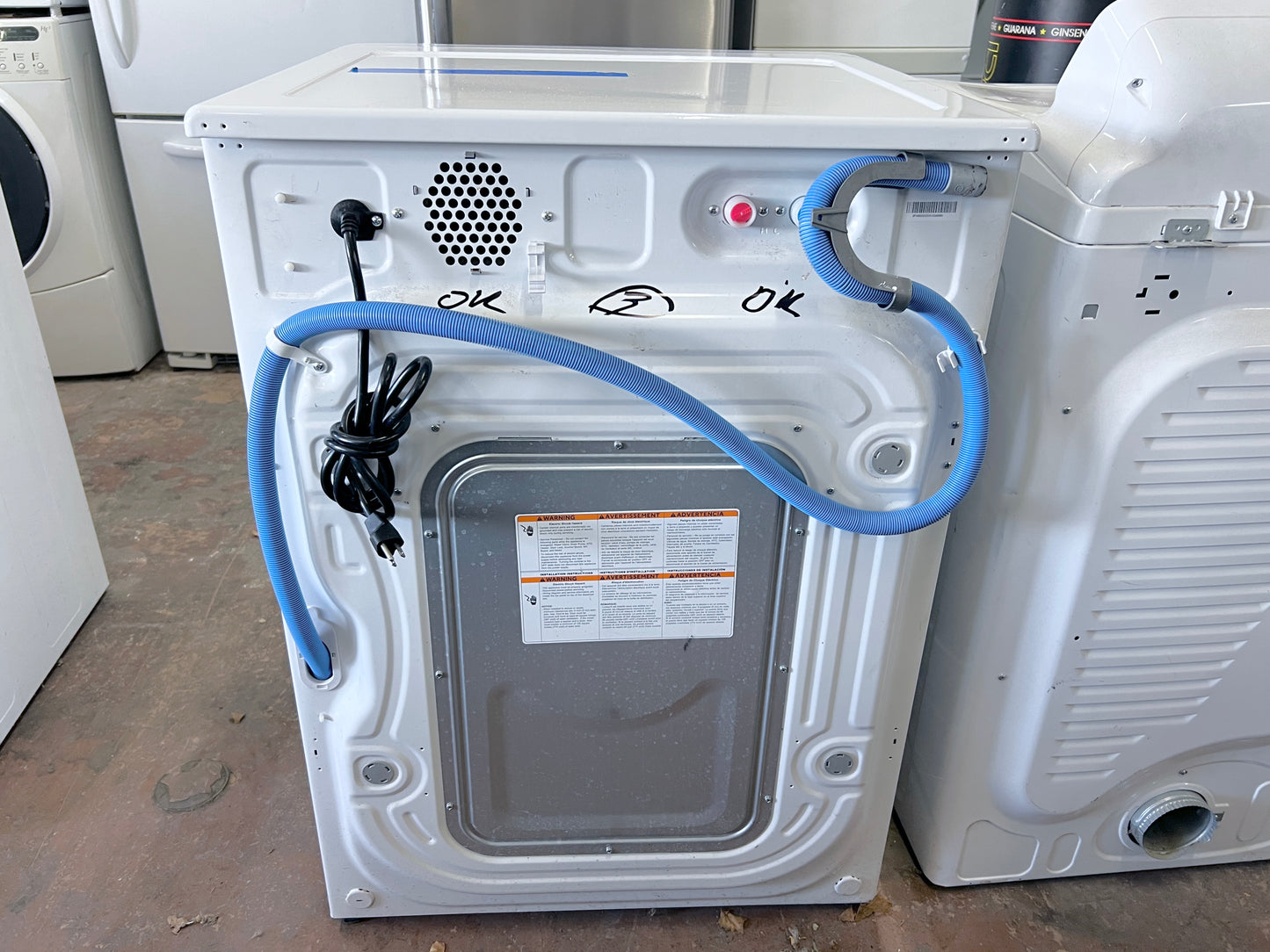 GE GFW650SSNWW 28 Inch Front Load Smart Washer 4.8 Cu. Ft., OdorBlock, Microban, SmartDispense, PowerSteam, 12 Cycles, 9 Options, Sanitize + Allergen, UltraFresh, ADA, ENERGY STAR, 373836