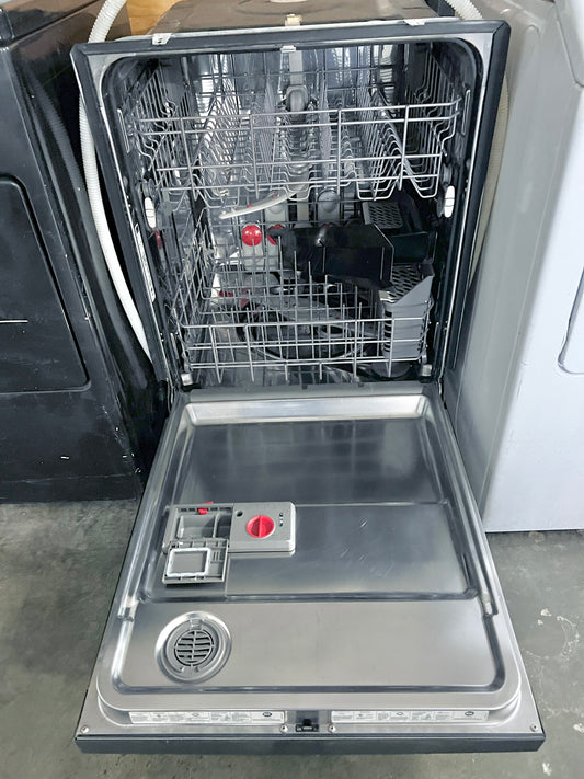 24 Inch Kenmore Black Built In Dishwasher , Black , Stainless Steel Tub , 373842