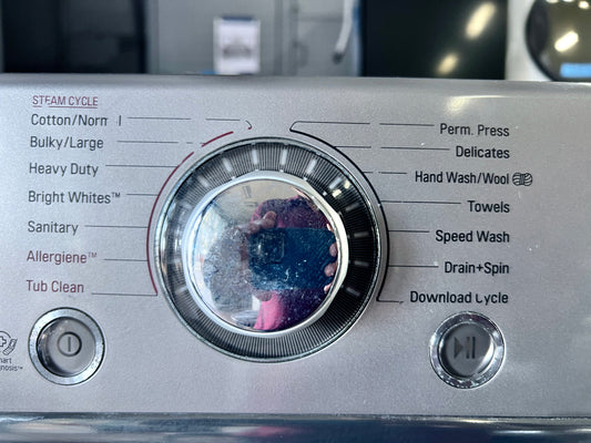 LG TurboWash Series WM4270HVA 27 Inch 4.5 cu. ft. Front Load Washer 1,300 RPM, Steam, TurboWash, Allergiene, LG Twin Wash Compatibility, Sense Clean, LoDecibel Quiet Operation, NeveRust Stainless Steel Drum Energy Star rated ,: Graphite Steel , 373877