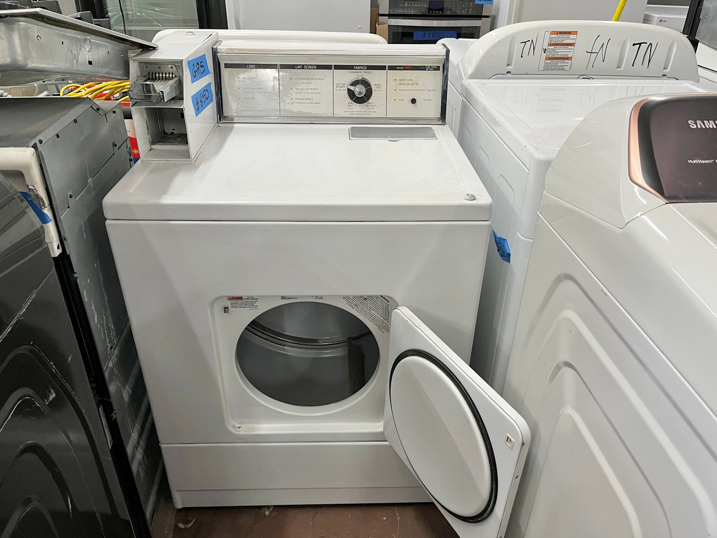 Kenmore Commercial Heavy Duty Coin Operated Gas Dryer, 101356