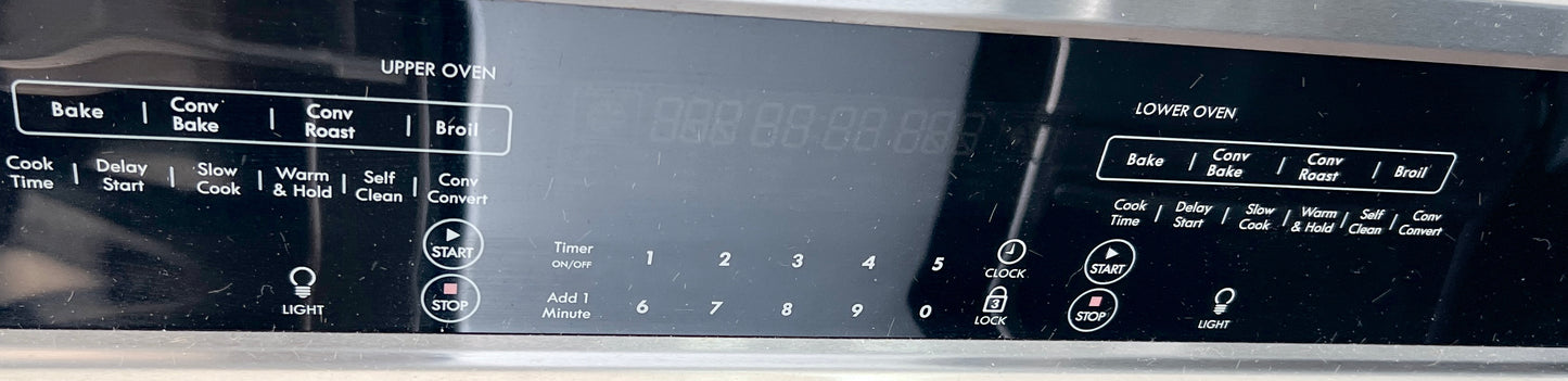 30 Inch Kenmore Double Wall Oven In Stainless Steel With Convection Oven, New Open Box, 790.49533312, 444288