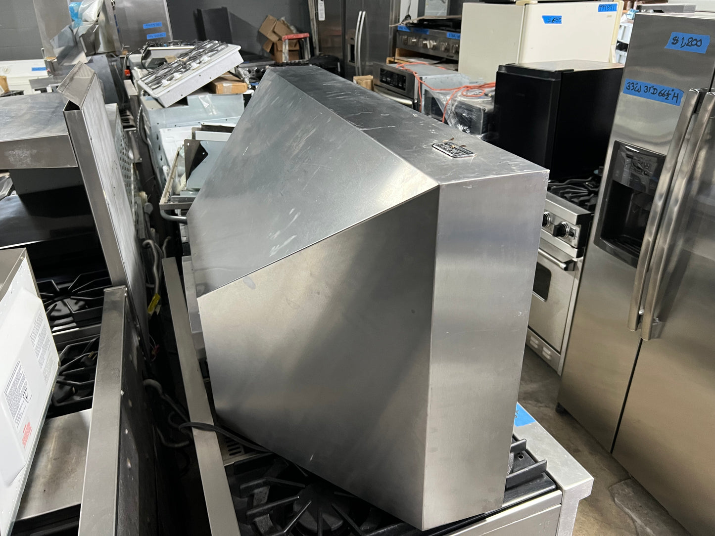 Viking 5 Series VCWH54848SS 48 Inch Wall Mount Range Hood Stainless Steel New Open Box 444273