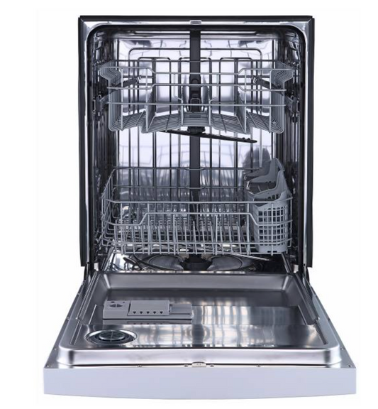 Seasons SDF24P2AWW 24 inch Front Control Dishwasher 2 Rack, 52 dba, White New Open Box 444518