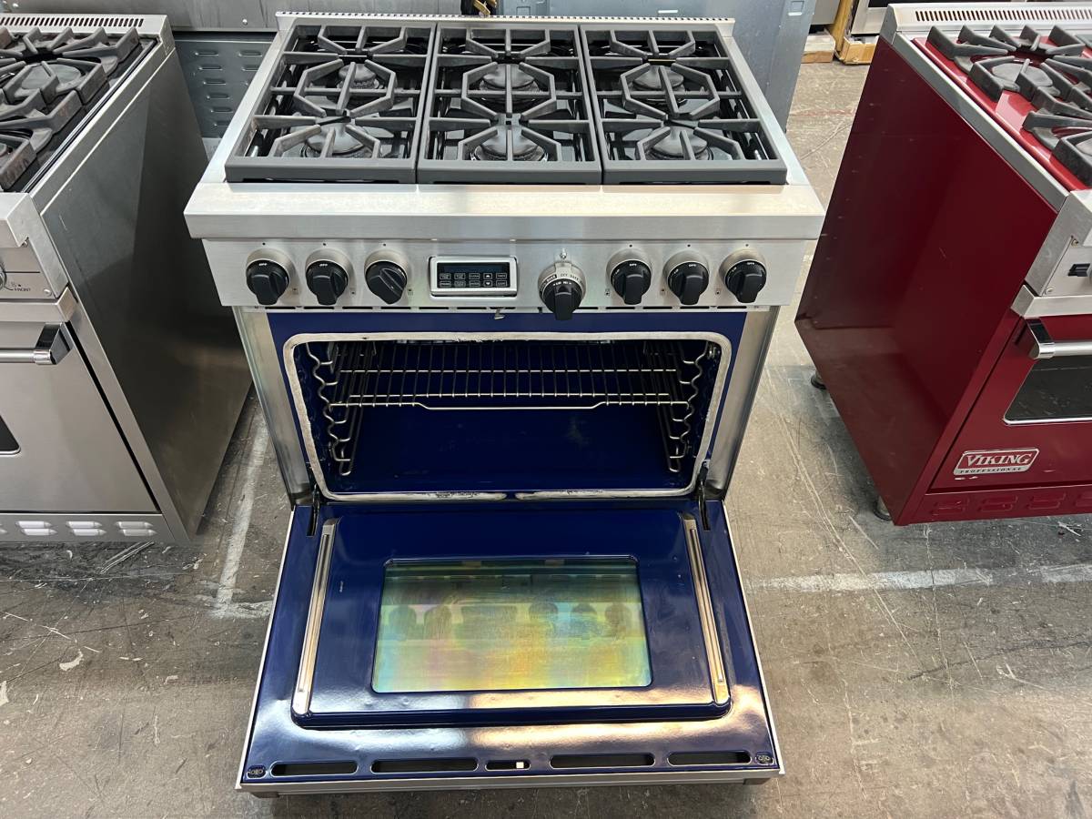 Wolf 36 Inch Pro-Style Dual Fuel Gas Range,DF366 Convection Oven ,6 Burner  Stainless Steel 369133