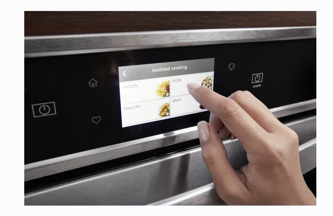 惠而浦 WOS51EC0HS 30 吋 5.0 銅。英尺。智慧單烤箱觸控屏，冷凍烘烤，溫度感應器，多步驟烹飪，快速預熱，保溫設置，控制鎖定模式，Star K 安息日模式，不銹鋼，全新開盒 369148