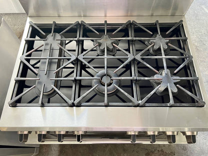 36 Inch Kenmore Pro Dual Fuel Gas Range , 6 Sealed Burners , Natural Gas , 220V 790.79623700  444270