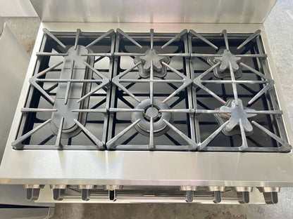 36 Inch Kenmore Pro Dual Fuel Gas Range , 6 Sealed Burners , Natural Gas , 220V 790.79623700  444270