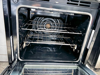 27 Inch Frigidaire  GCWM2767AF Combination Electric Wall Oven , AIR FRY , 5.5 Cu. Ft. Convection Oven, Steam Self Clean,  Steam Bake, Microwave,  Sabbath Mode, Star-K Stainless Steel   444400