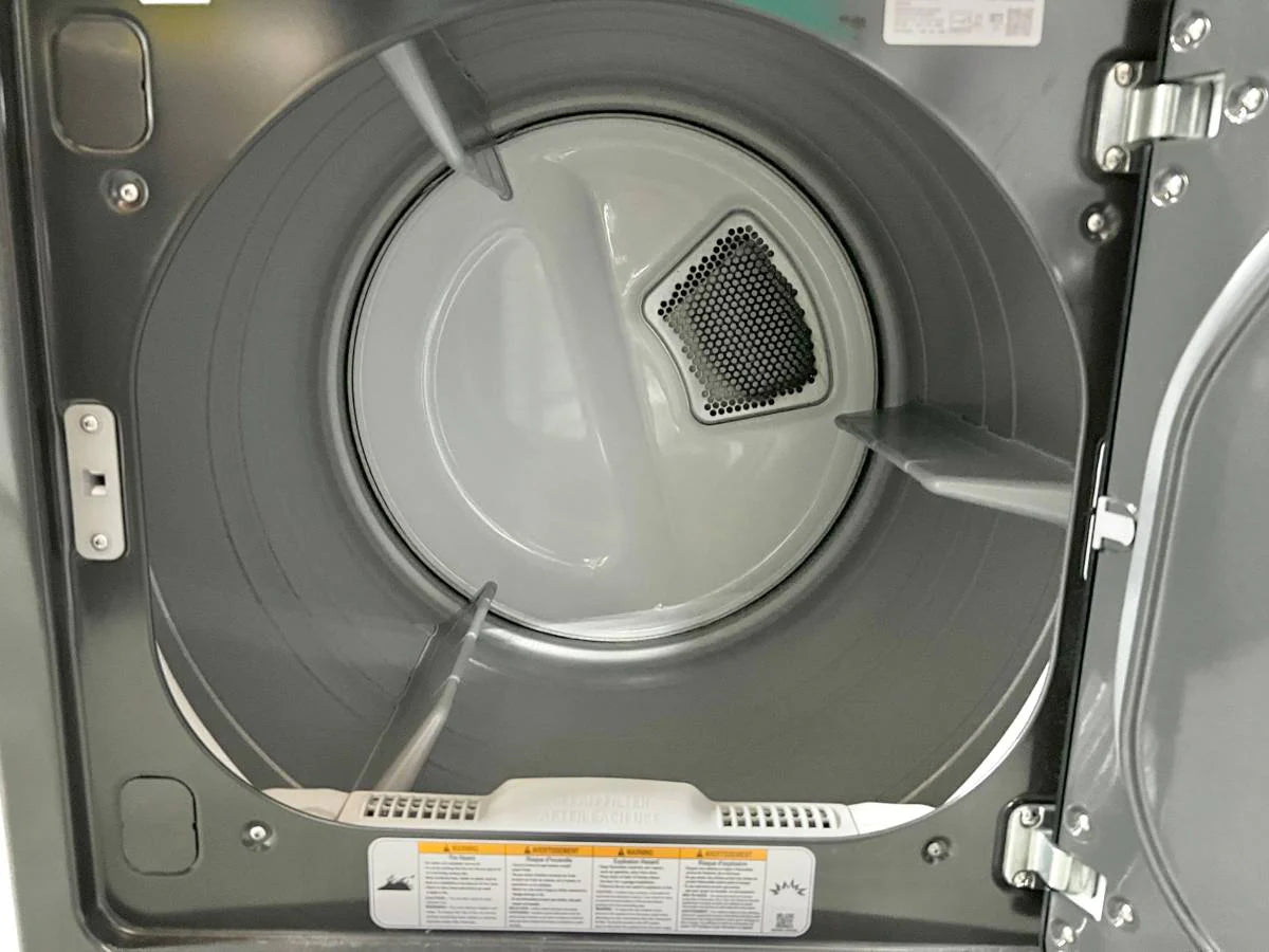 27 INCH LG DLG6101M Ultra Large Gas Dryer with 7.3 cu ft Capacity, Rear Control Sensor Dry, Intelligent Electronic Knobs, Lo Decibel Energy Star * New Open Box * 131307