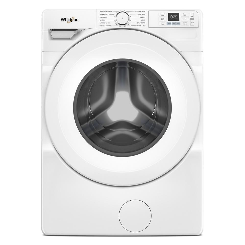 Whirlpool WFW4720RW Energy Star Washer Front Load 4.5 Cu Ft White 27 Inch , New , 999016