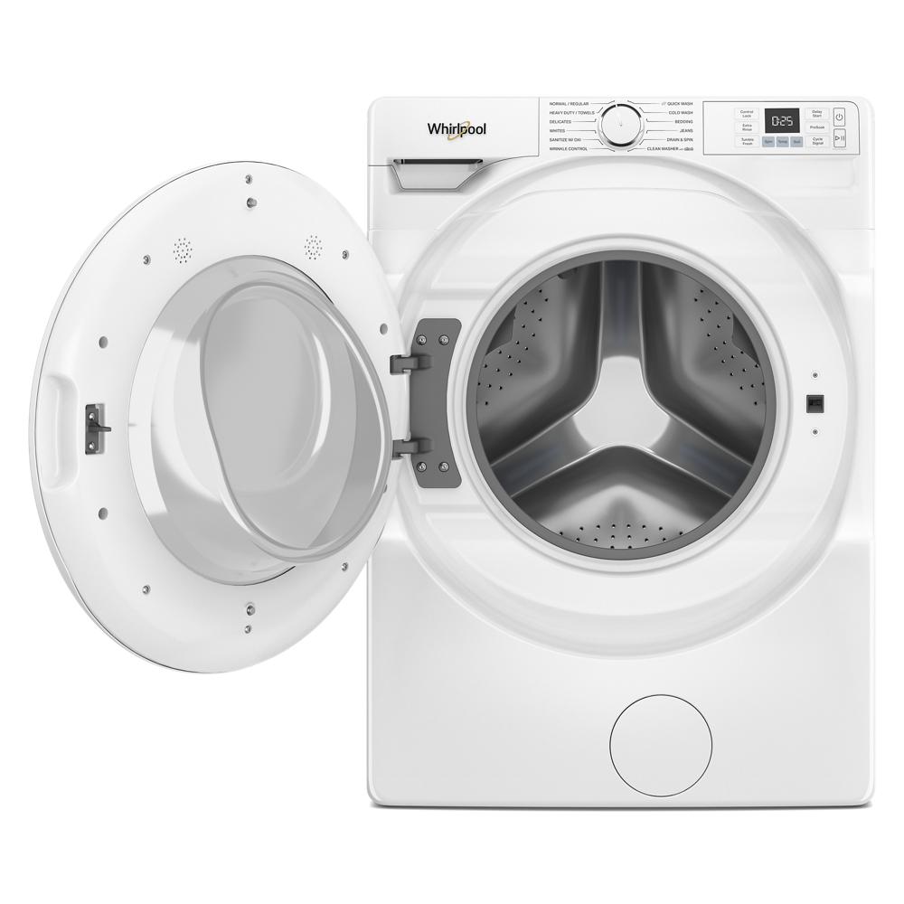 Whirlpool WFW4720RW Energy Star Washer Front Load 4.5 Cu Ft White 27 Inch , New , 999016