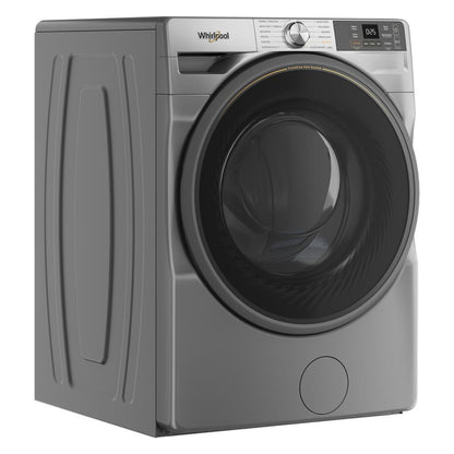 Whirlpool WFW5720RR Smart 4.5 Cu Ft Washer Front Load Radiant Silver Energy Star 27 inch New 999007