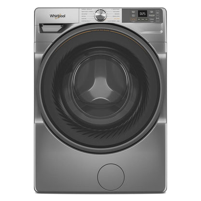Whirlpool WFW5720RR Smart 4.5 Cu Ft Washer Front Load Radiant Silver Energy Star 27 inch New 999007