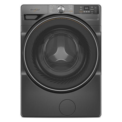 Whirlpool MFW5720RU 4.5 Cu Ft Smart Washer Front Load Volcano Black Energy Star 27 Inch New 999008