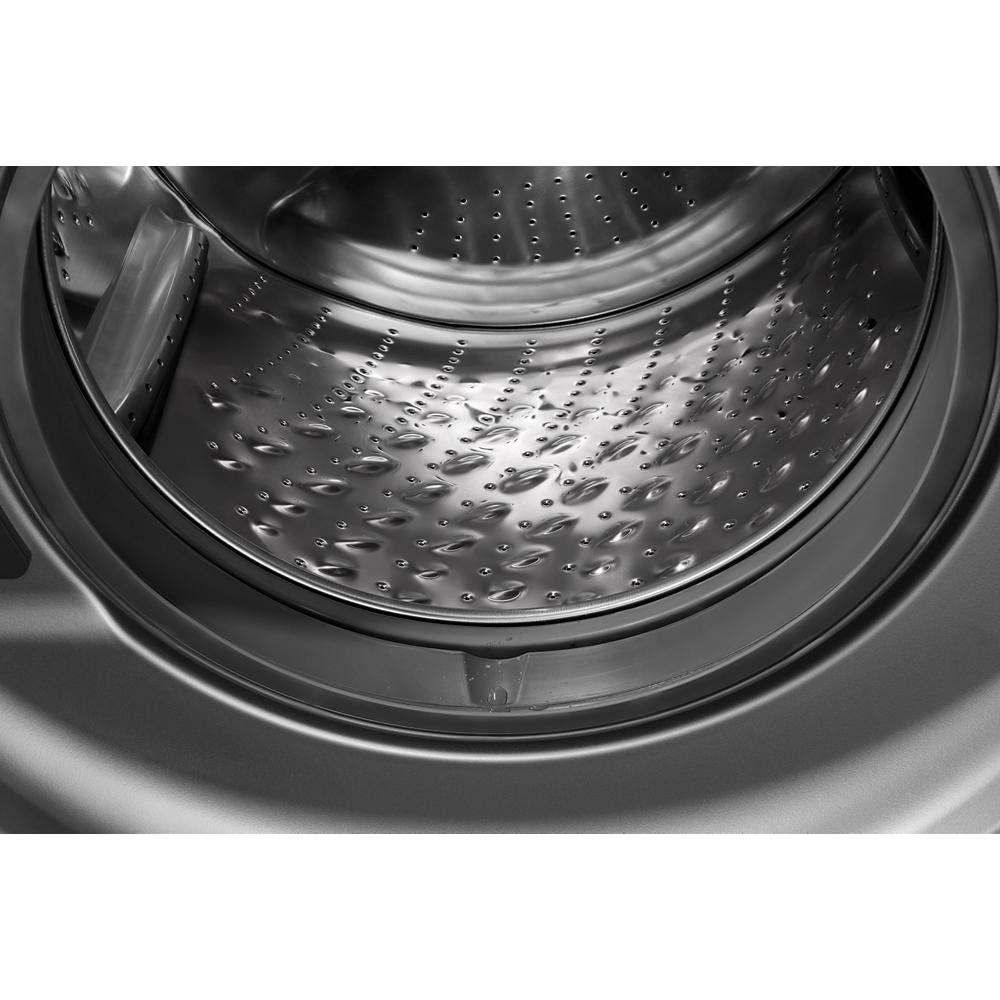 Whirlpool MFW5720RU 4.5 Cu Ft Smart Washer Front Load Volcano Black Energy Star 27 Inch New 999008