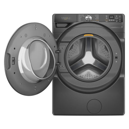 Whirlpool WFW6720RU 5.0 Cu Ft  Smart Steam Washer Volcano Black , 27 Inch Energy Star , New 999004