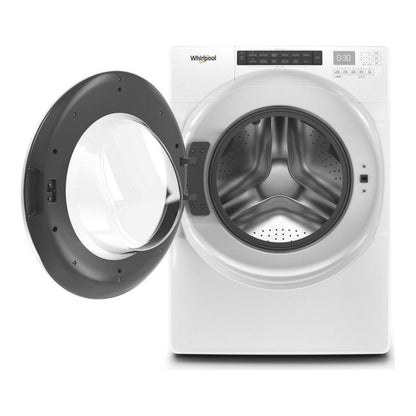 Whirlpool WFW560CHW 4.3 Cu Ft Smart Washer Closet Depth Front Load White 27 Inch Energy Star , 999010