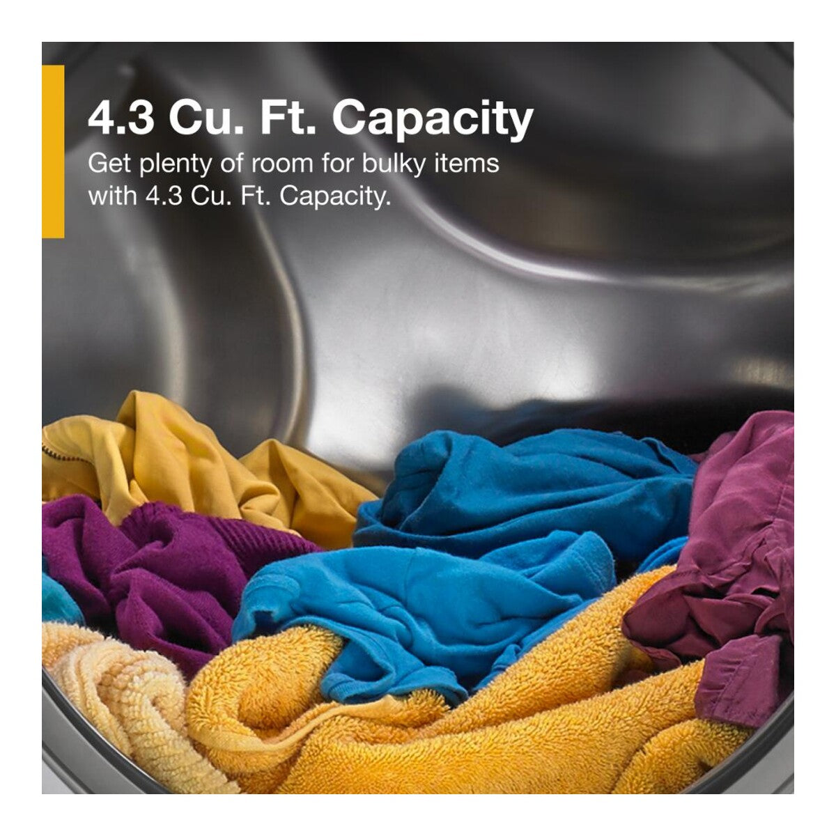 Whirlpool WFW560CHW 4.3 Cu Ft Smart Washer Closet Depth Front Load White 27 Inch Energy Star , 999010