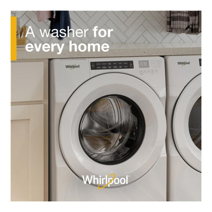 Whirlpool WFW560CHW 4.3 Cu Ft Smart Washer Closet Depth Front Load White 27 Inch Energy Star , 999010