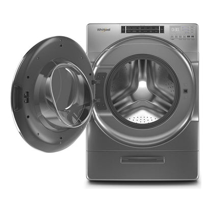 Whirlpool WFW8620HC 5.0 Cu Ft Washer , Front Load , Chrome Shadow , Steam , 27 Inch , New , 999001