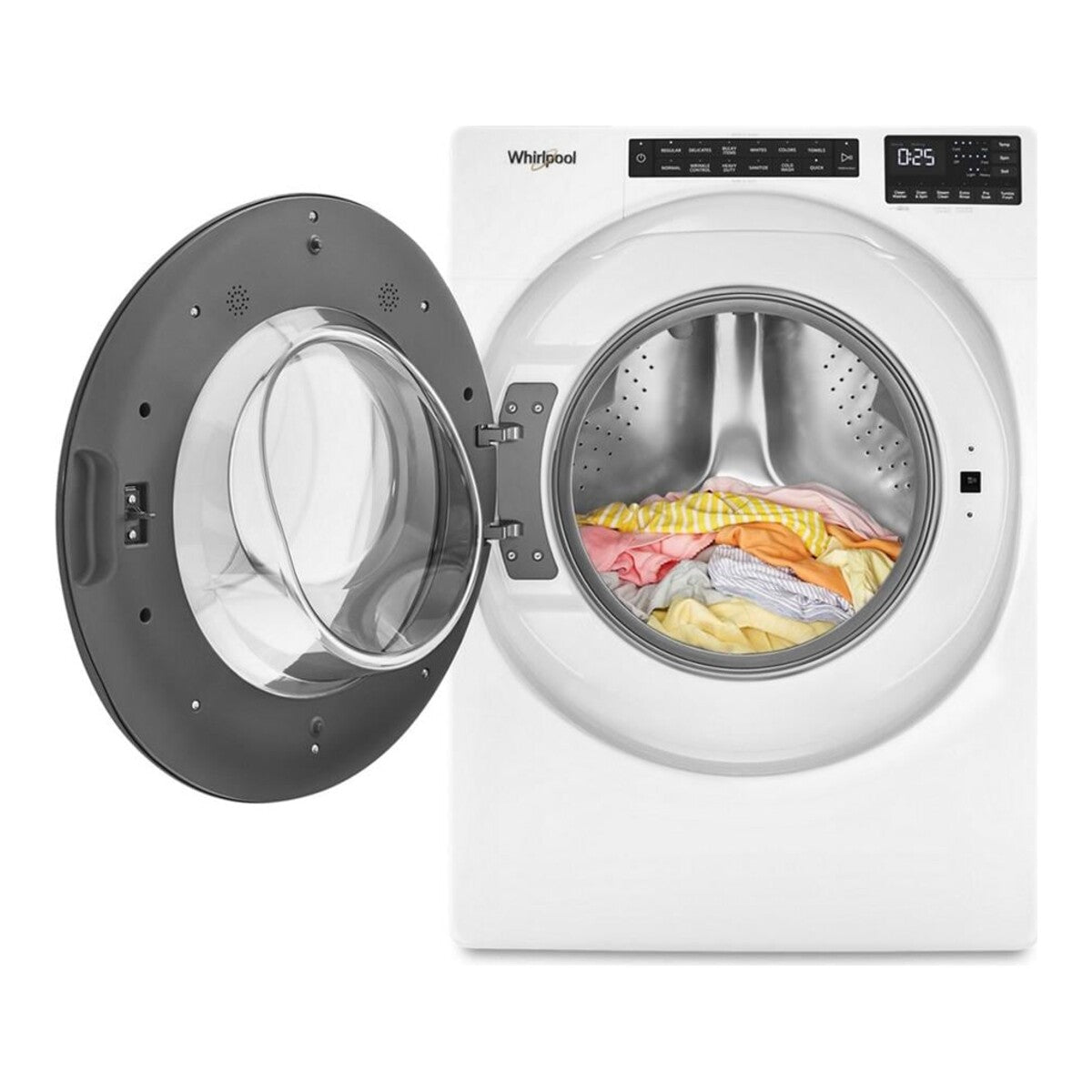 Whirlpool WFW6605MW 5.0 Cu Ft Smart Washer Front Load White 27 Inch New 999015