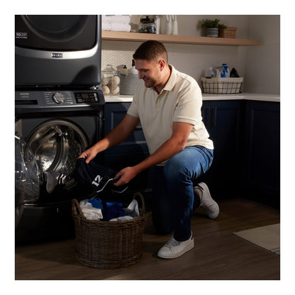 Maytag MFW7020RF Smart 5.0 Cu Ft Pet Pro Washer Front Load Midnight Steel Energy Star 27 Inch , New , 9990006