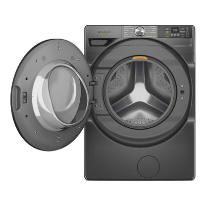 Whirlpool MFW5720RU 4.5 Cu Ft Smart Washer Front Load Volcano Black Energy Star 27 Inch New 999008