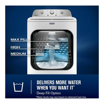 Maytag WTW4307SW  Top Load Washer MTW5205TW ,Agitator , 27 Inch , White , New , 999019