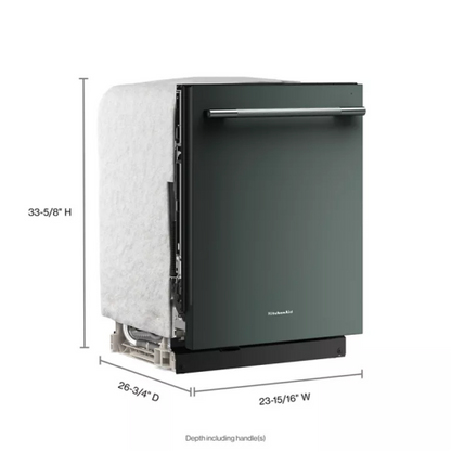 Kitchenaid KDTS624SJP , Built In Dishwasher , Juniper 44 dBA , 3rd Rack , 24 Inch , 222011