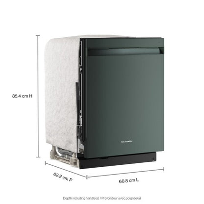 Kitchenaid KDPS724SJP Built In Dishwasher Juniper 44 dbA 3rd Rack , 24 Inch 222004