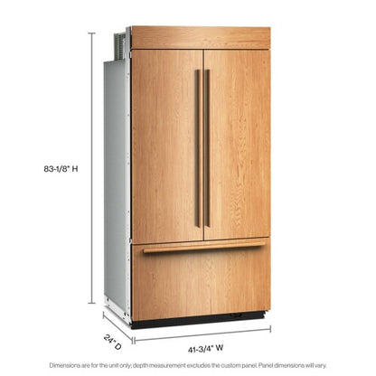 KBFN542TPA Kitchenaid French Door Style Built In Refrigerator with Platinum Interior , Panel Ready Doors , Bottom Freezer Mount Refrigerator 42 Inch 013014