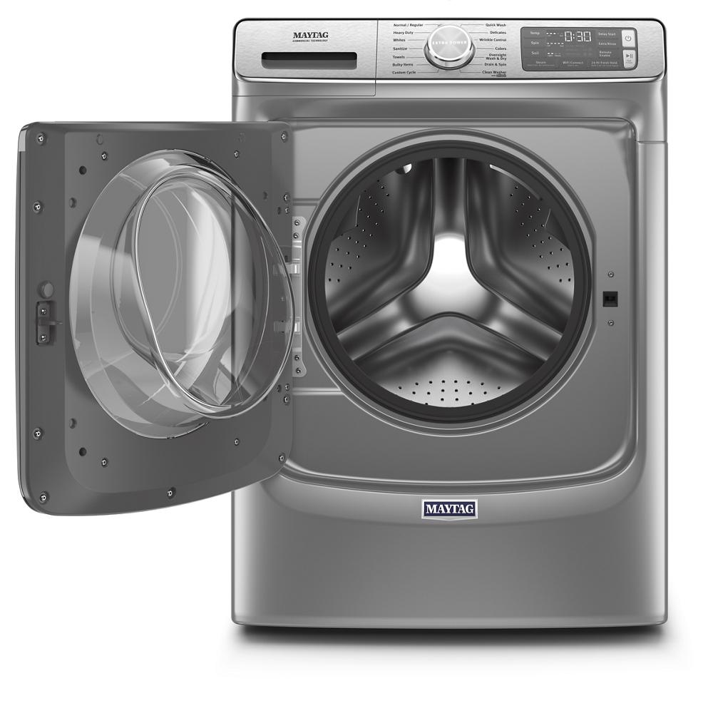 Maytag MHW8630HC Smart 5.0 CU Ft Washer Front Load  Metallic Slate , Energy Star , 27 Inch , New 999002