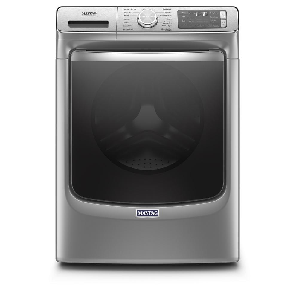Maytag MHW8630HC Smart 5.0 CU Ft Washer Front Load  Metallic Slate , Energy Star , 27 Inch , New 999002
