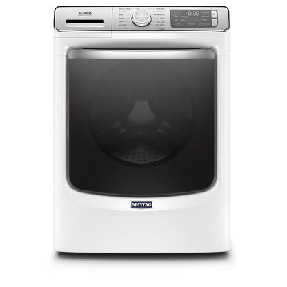 Maytag MHW8630HW 5.0 CU Ft Smart Steam Washer , Front Load , White , Sanitize Cycle , Energy Star 27 Inch New 999003