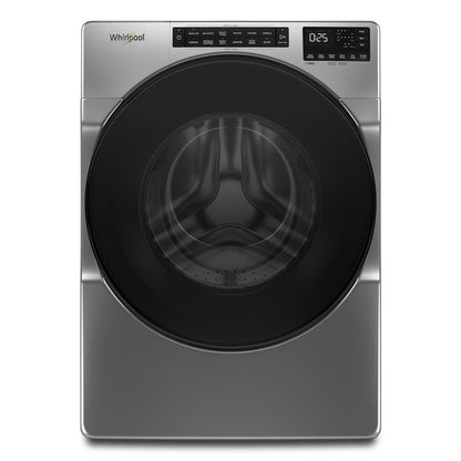 Whirlpool WFW6605MC 5.0 Cu Ft Smart Washer Front Load  Chrome Shadow Energy Star 27 Inch , New , 999011
