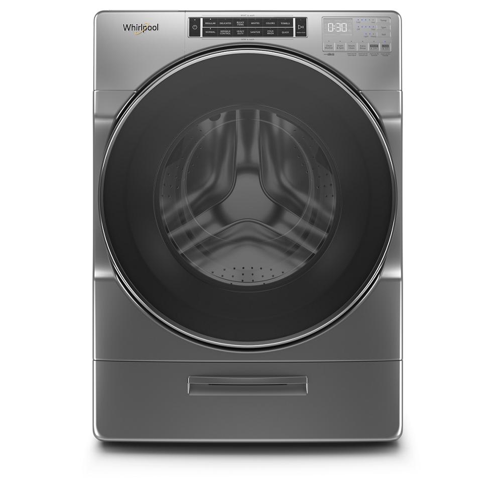 Whirlpool WFW8620HC 5.0 Cu Ft Washer , Front Load , Chrome Shadow , Steam , 27 Inch , New , 999001