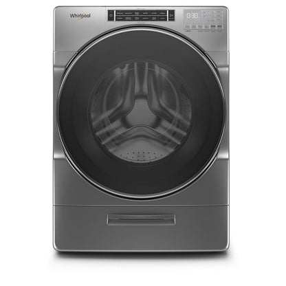 Whirlpool WFW8620HC 5.0 Cu Ft Washer , Front Load , Chrome Shadow , Steam , 27 Inch , New , 999001