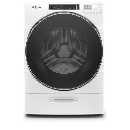 WFW8620HW Whirlpool Front Load Washer Load & Go XL Dispenser with 5.0 Cu Ft Capacity in White 27 Inch 014001