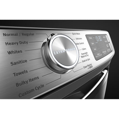 Maytag MHW8630HC Smart 5.0 CU Ft Washer Front Load  Metallic Slate , Energy Star , 27 Inch , New 999002
