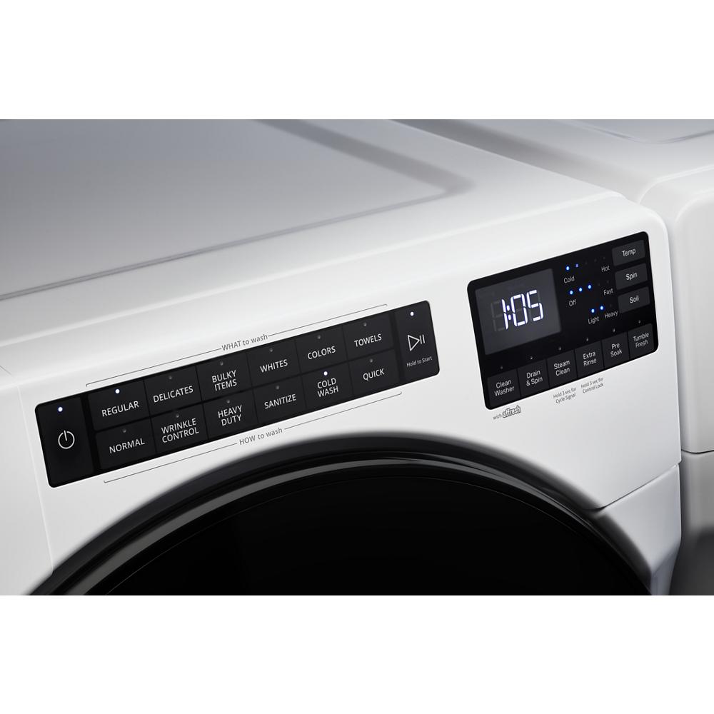 Whirlpool WFW6605MW 5.0 Cu Ft Smart Washer Front Load White 27 Inch New 999015