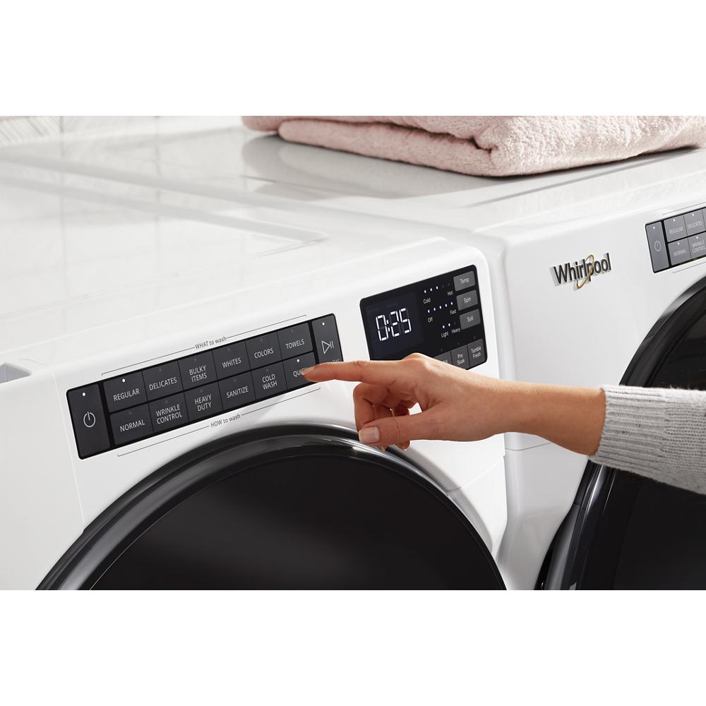 Whirlpool WFW6605MW 5.0 Cu Ft Smart Washer Front Load White 27 Inch New 999015