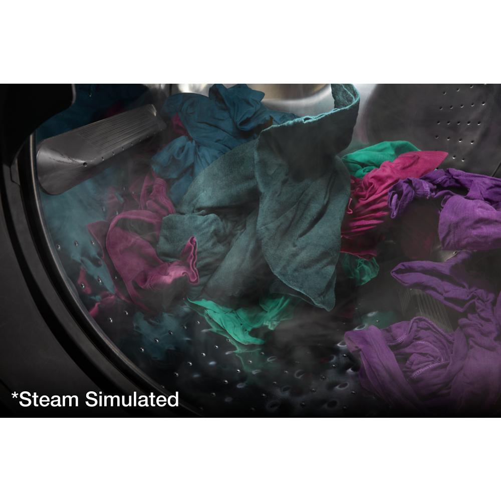 Whirlpool WFW8620HC 5.0 Cu Ft Washer , Front Load , Chrome Shadow , Steam , 27 Inch , New , 999001
